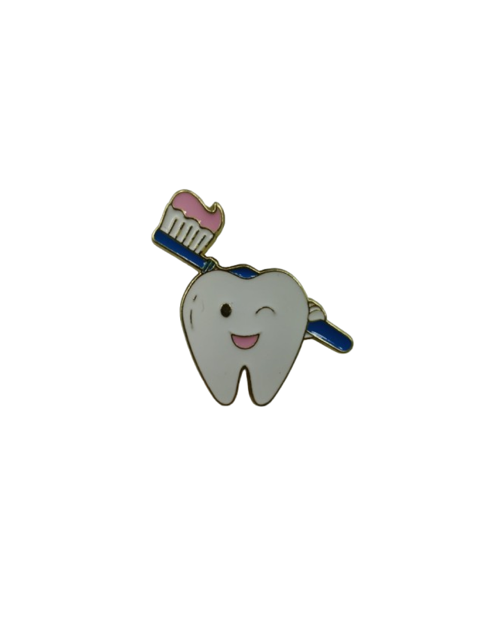 Dente com escova 