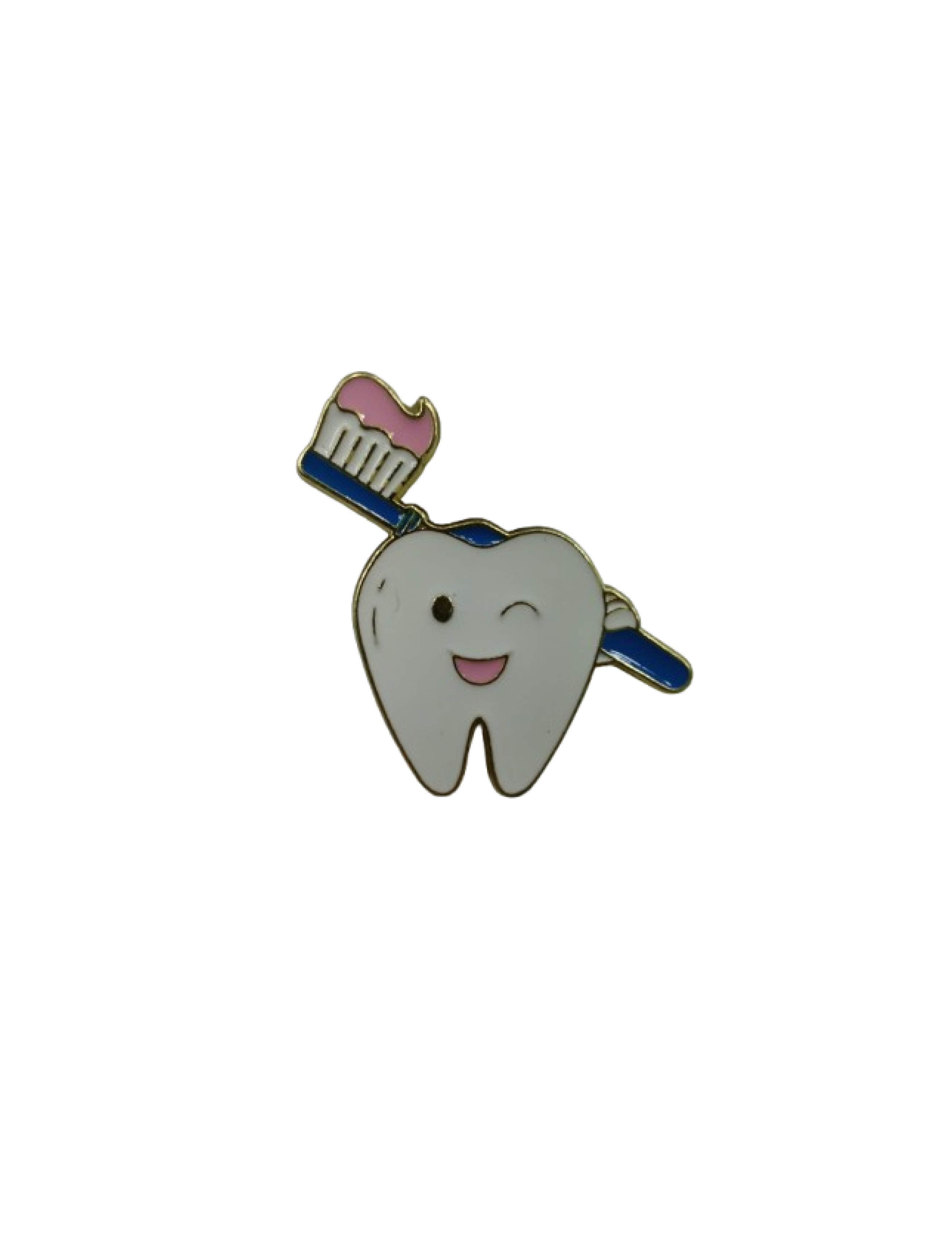 Dente com escova 