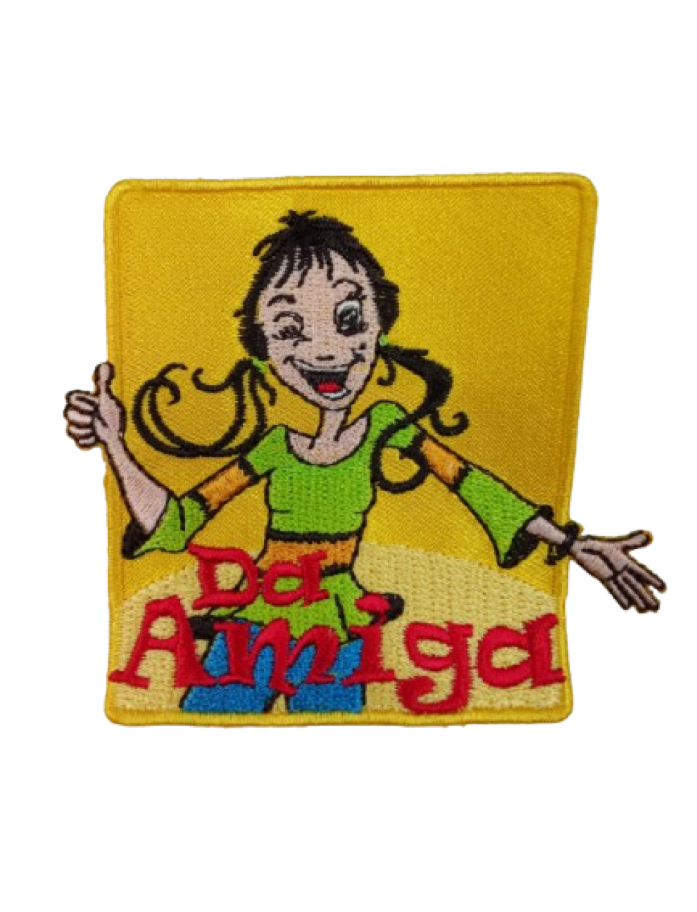 Da amiga (fundo amarelo)