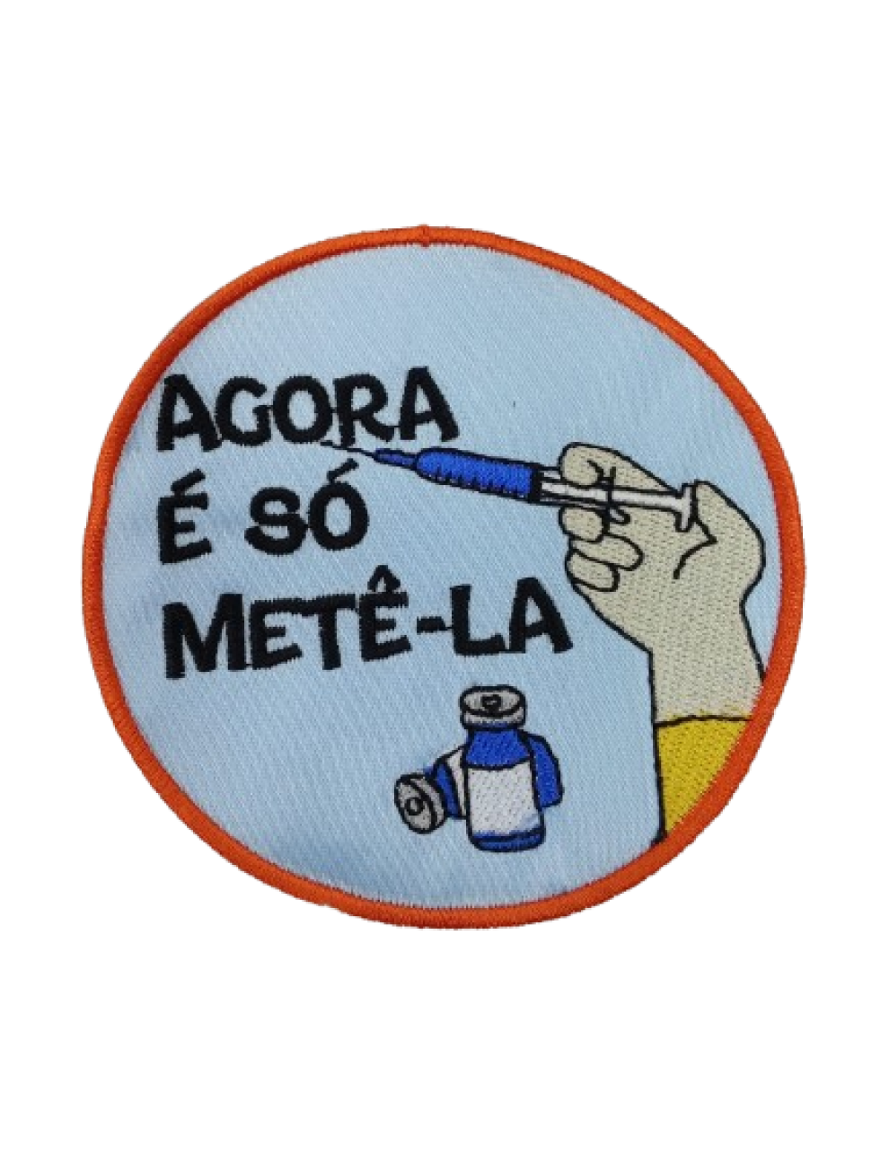 Agora é só metê-la (fundo azul)