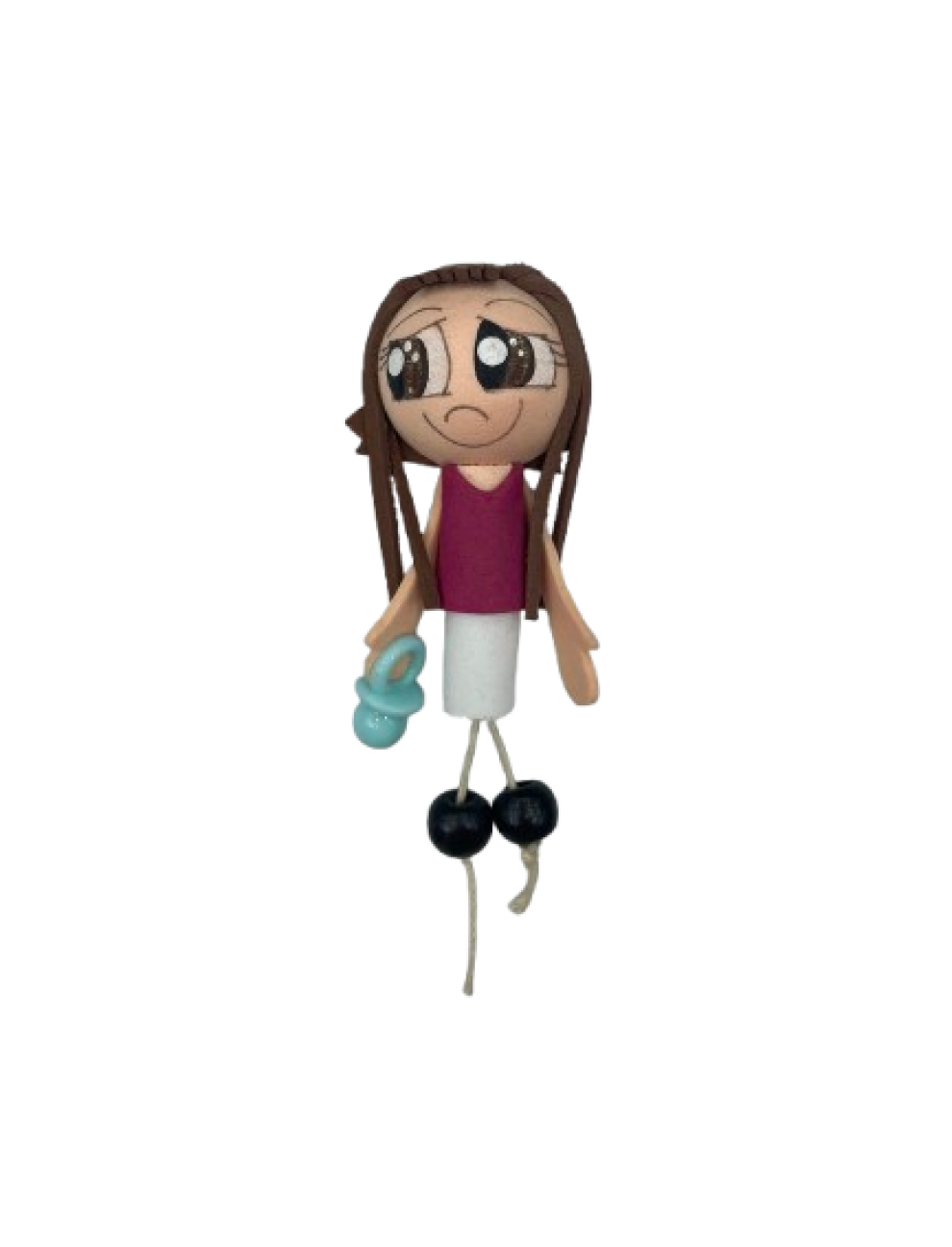 Alfinetes EVA - Bonecos 3D