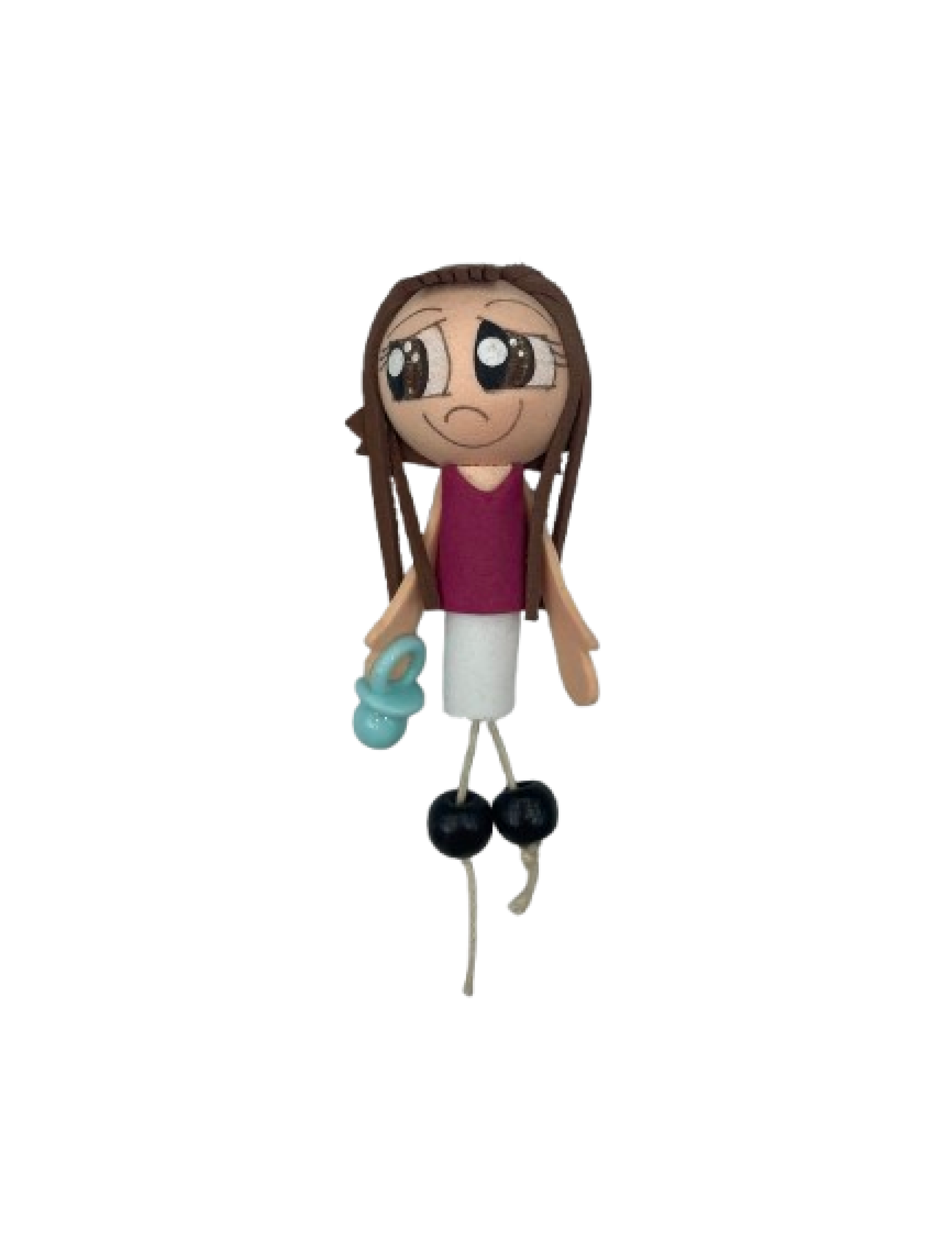 Alfinetes EVA - Bonecos 3D