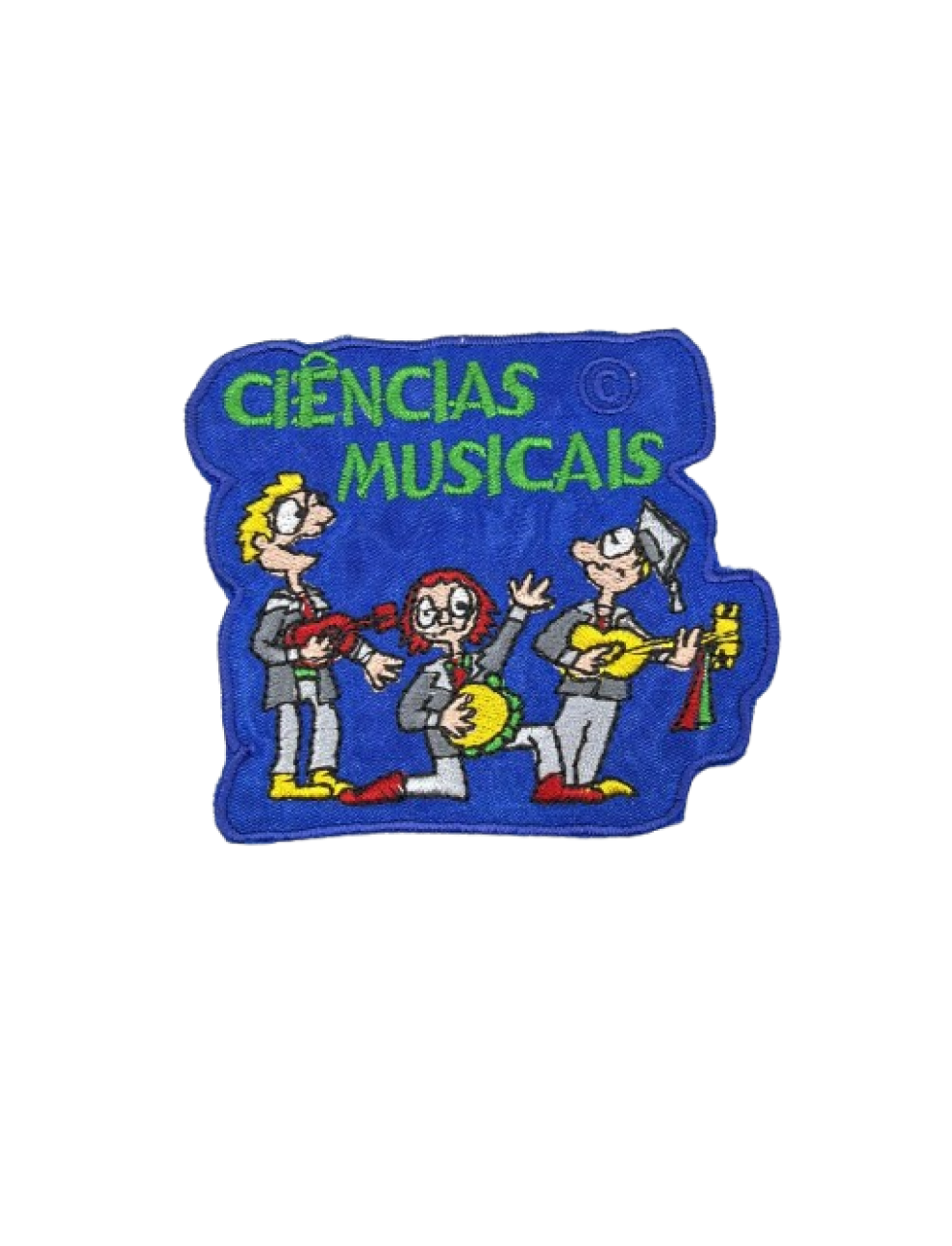 Ciências musicais ( fundo azul ) 