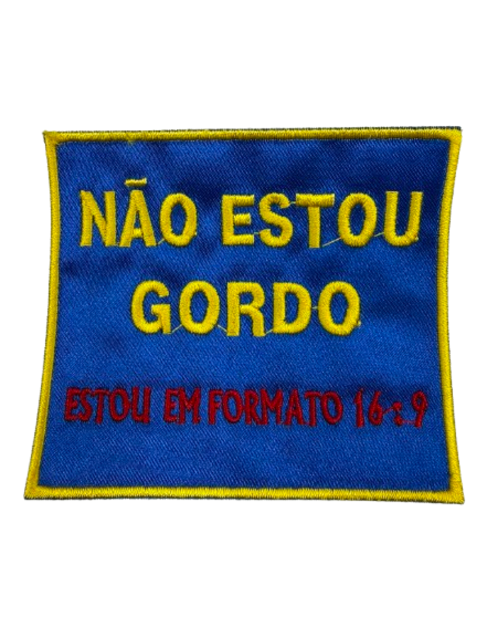 Não estou gordo...