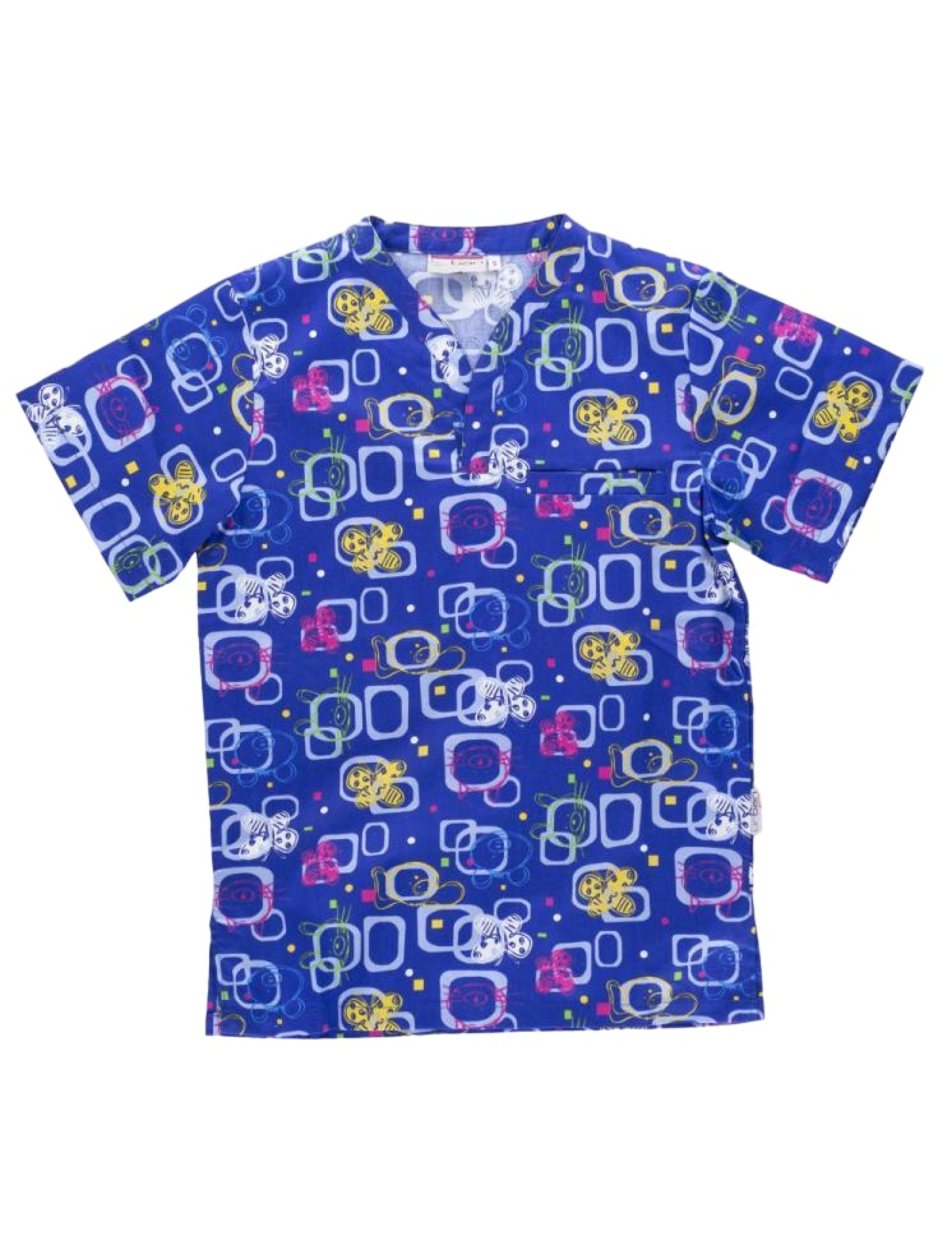 Túnica com Motivos - Azul