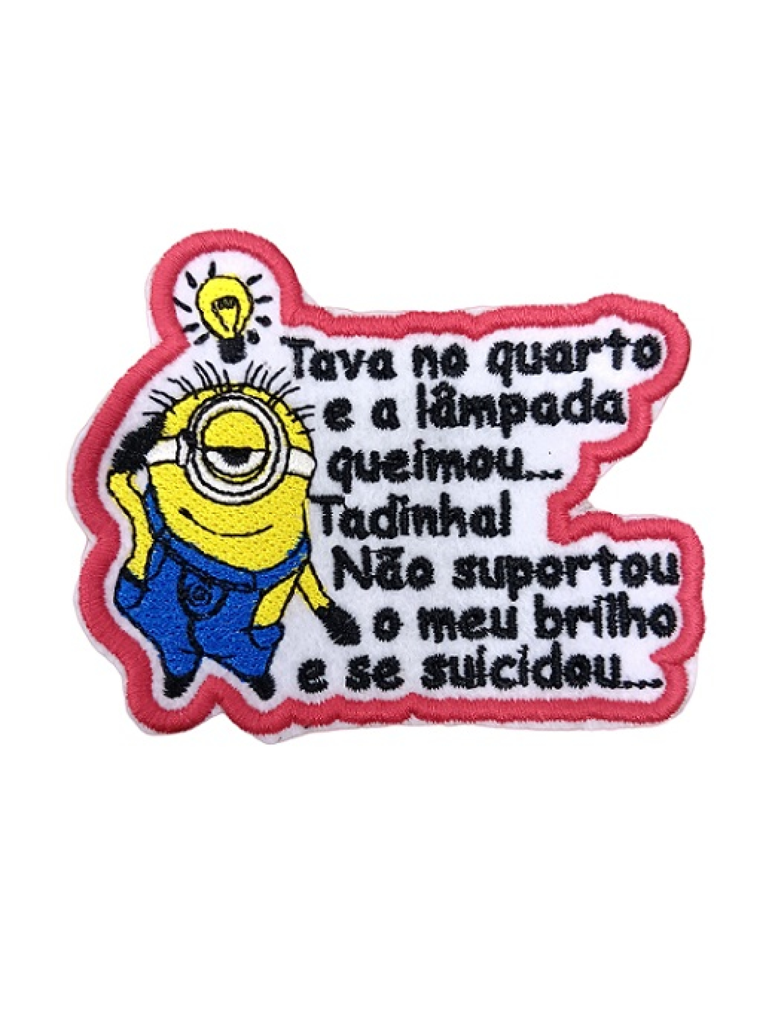 Tava no quarto e a lâmpada queimou...Tadinha!...