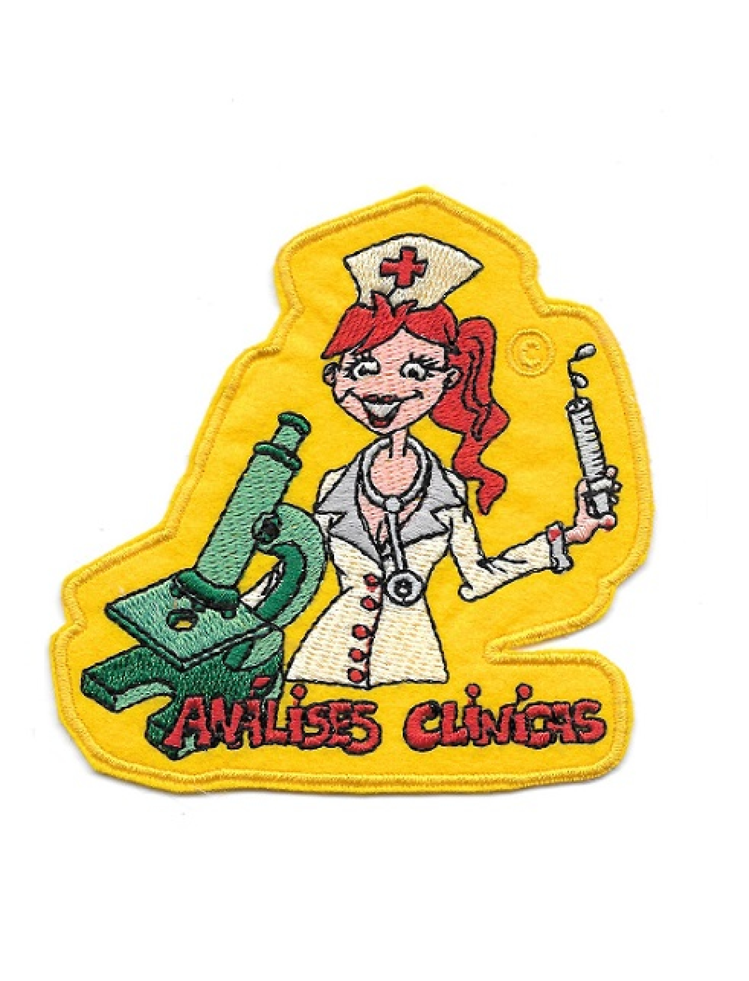 Análises Clinicas  (fundo amarelo)
