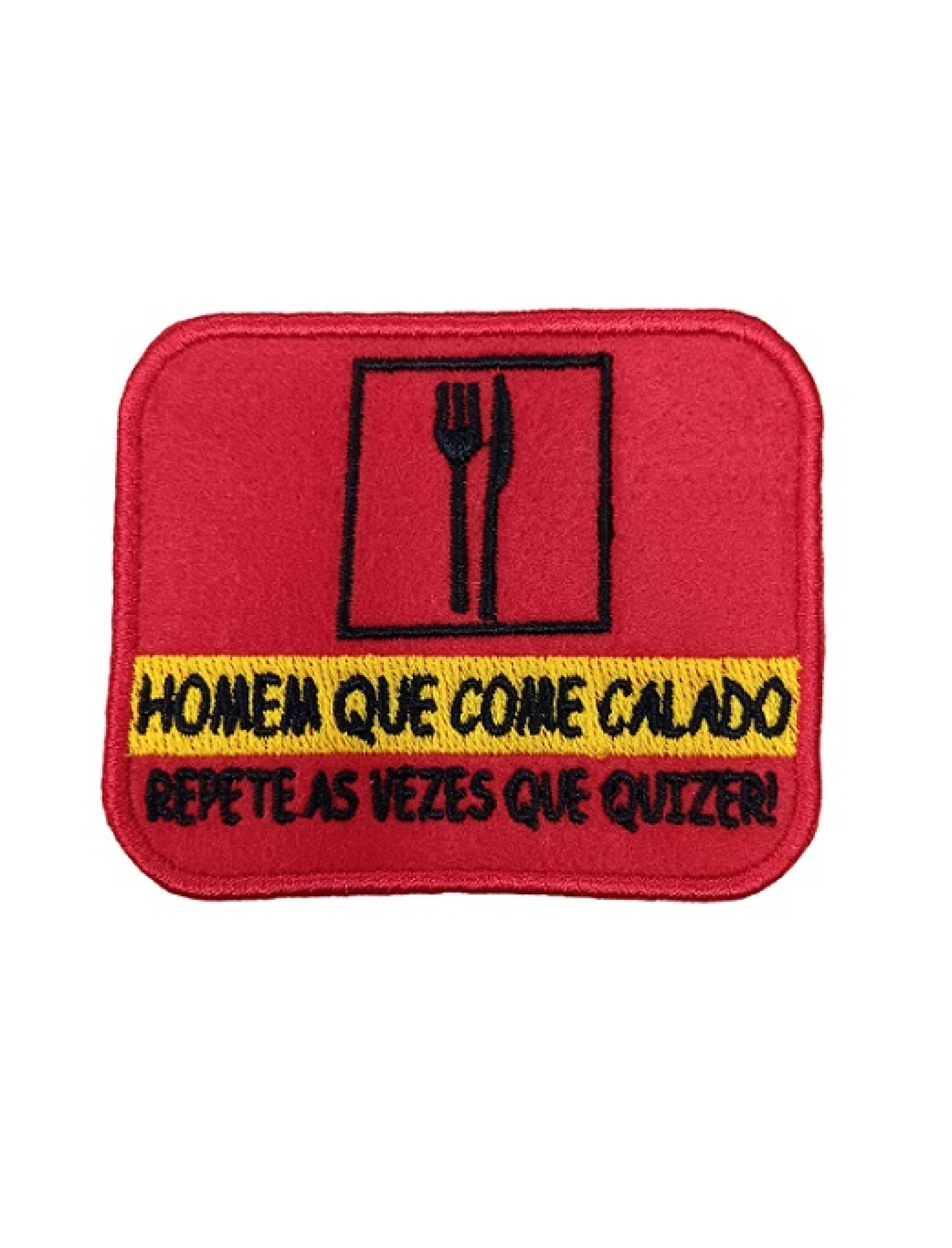 Homem que come calado...