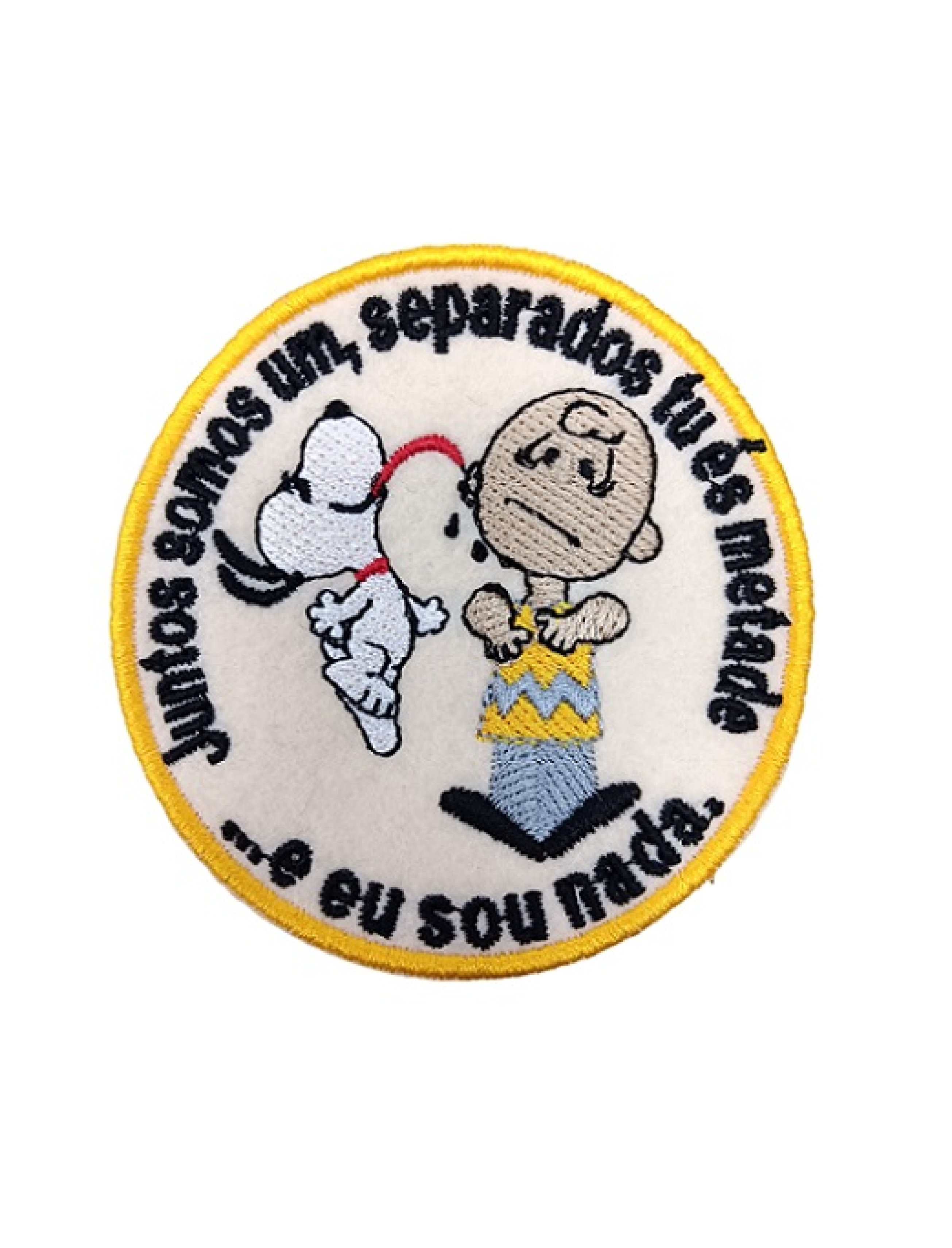 Juntos somos um, separados tu és metade...