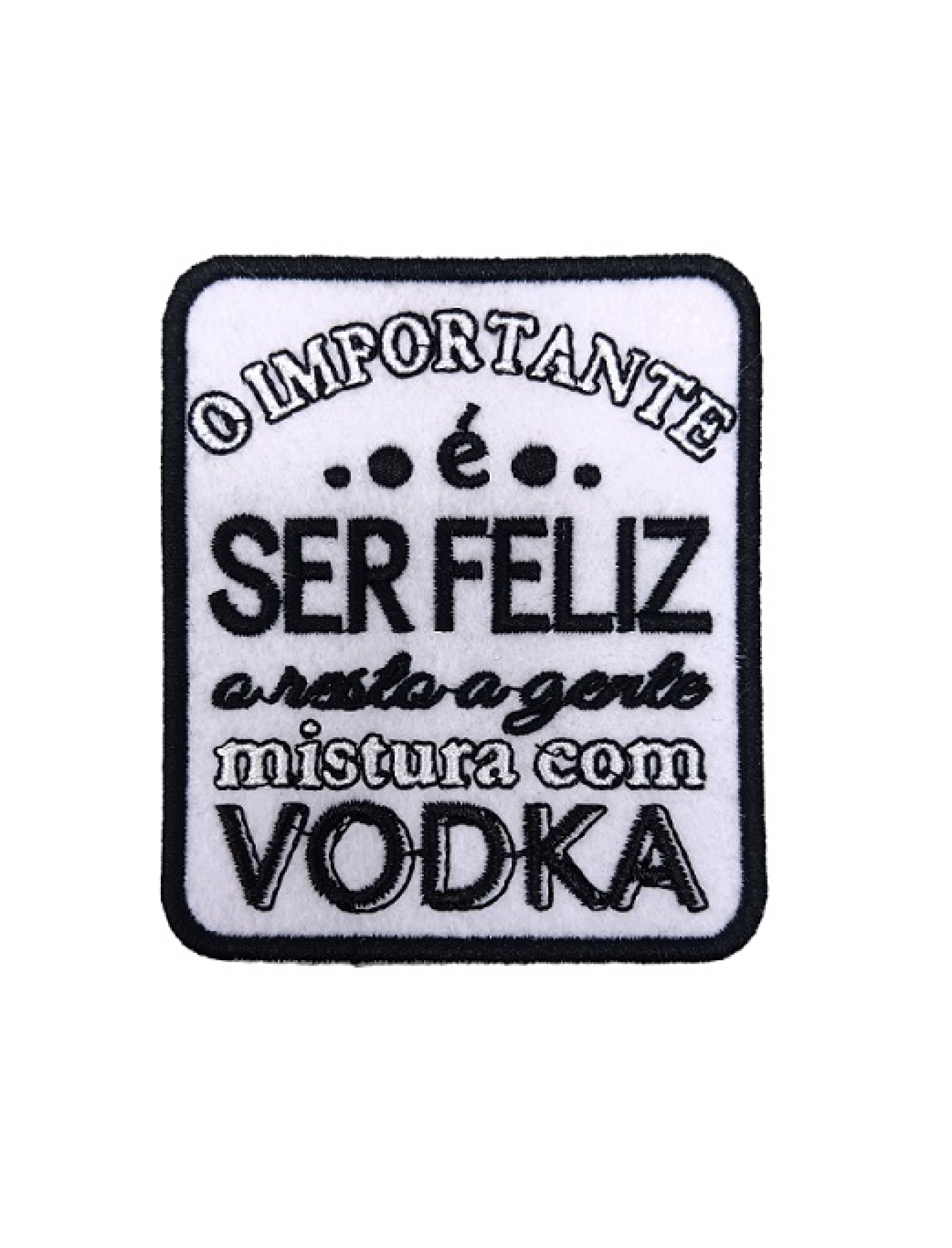 O importante é ser feliz, o resto a gente mistura com vodka