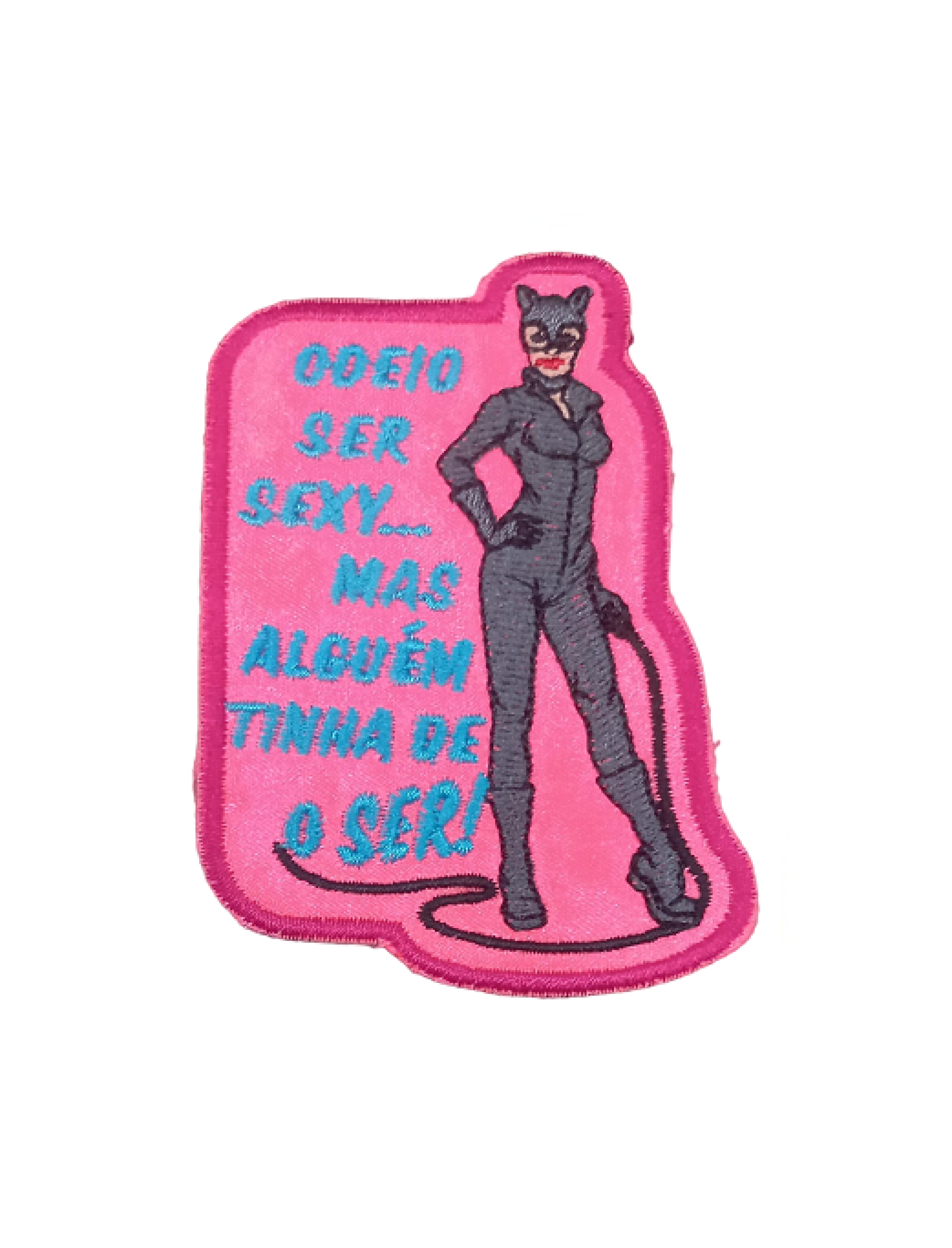Odeio ser sexy... mas alguém tinha de ser! (Fundo Rosa)