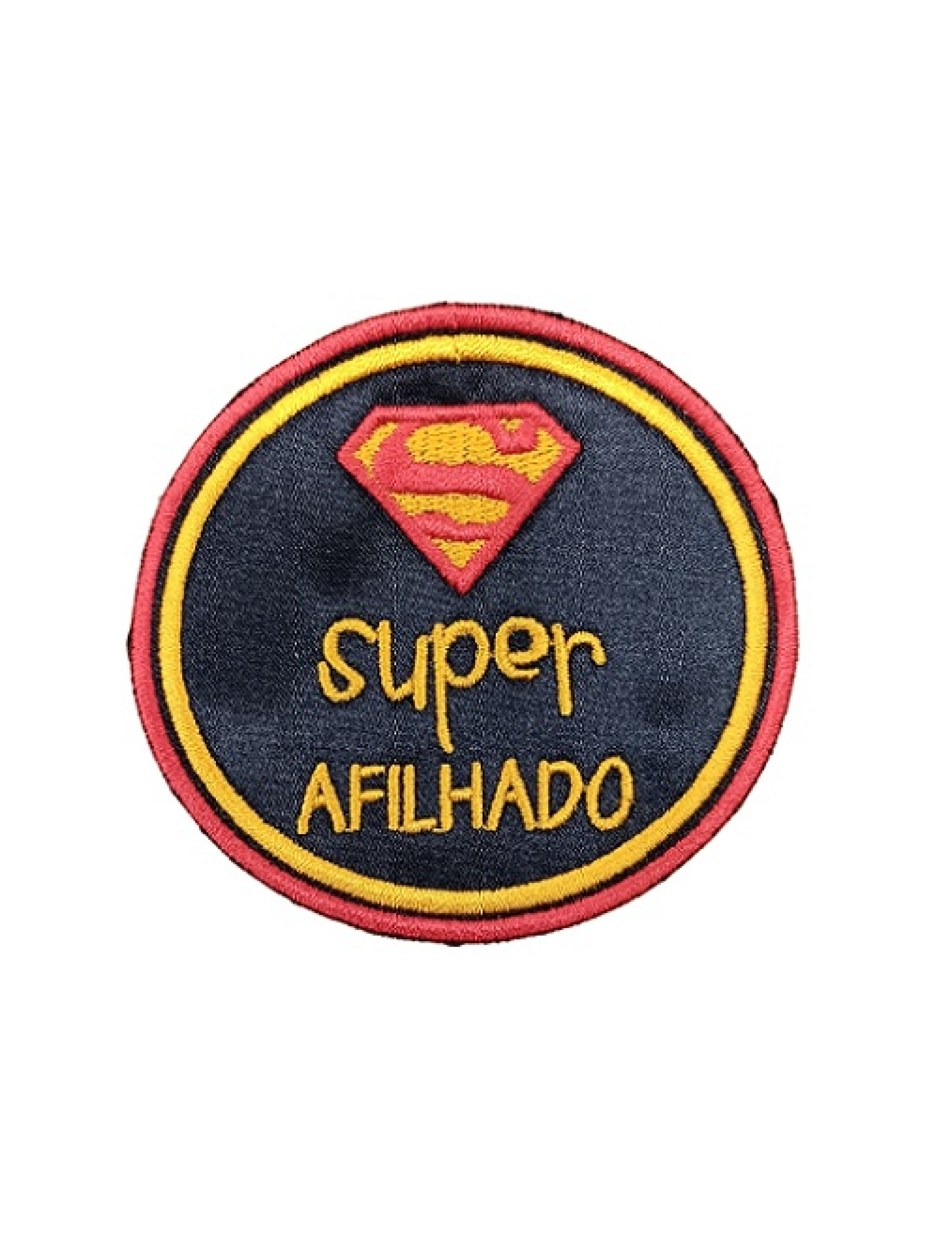 Super Afilhado - redondo Super Homem