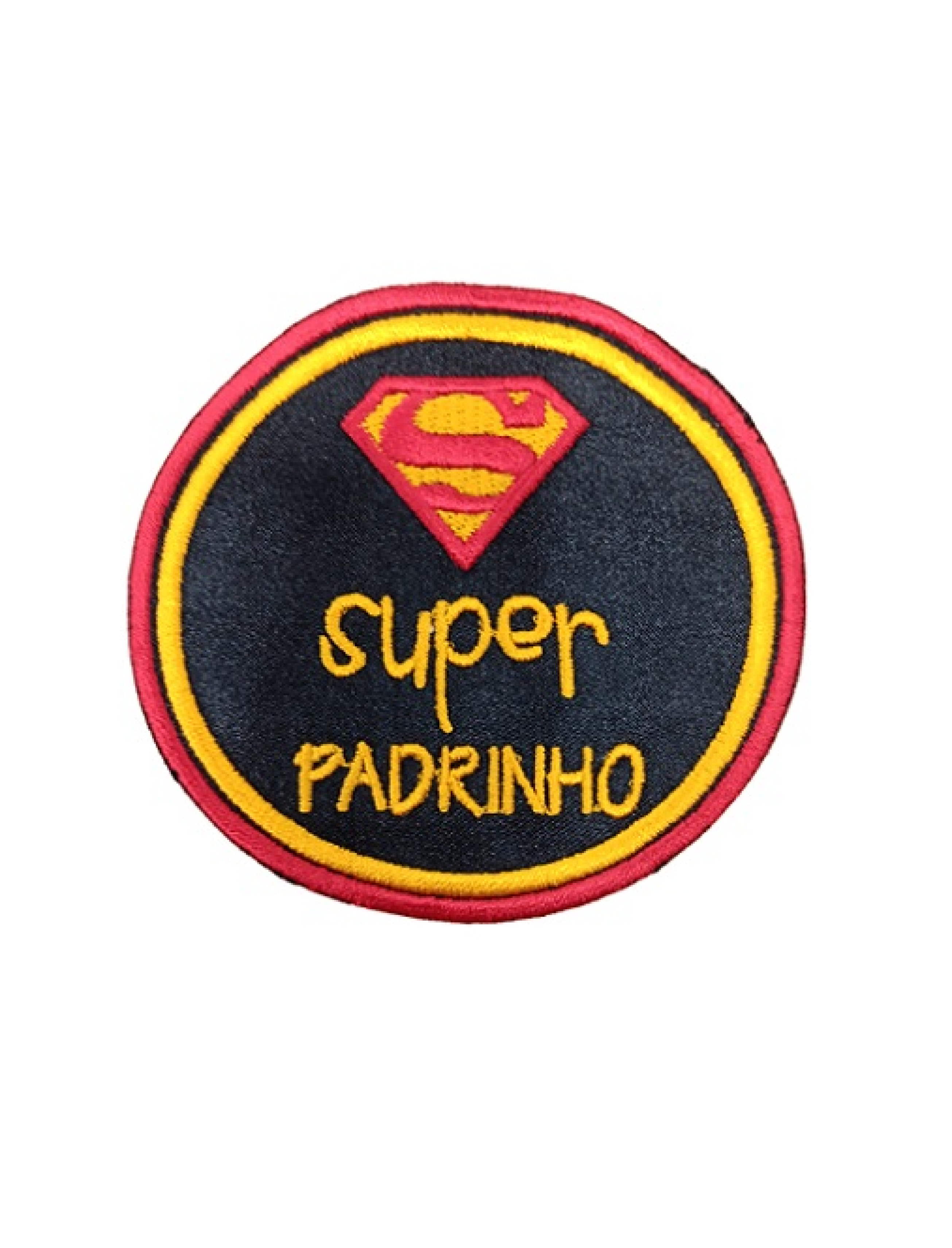 Super Padrinho - redondo Super Homem