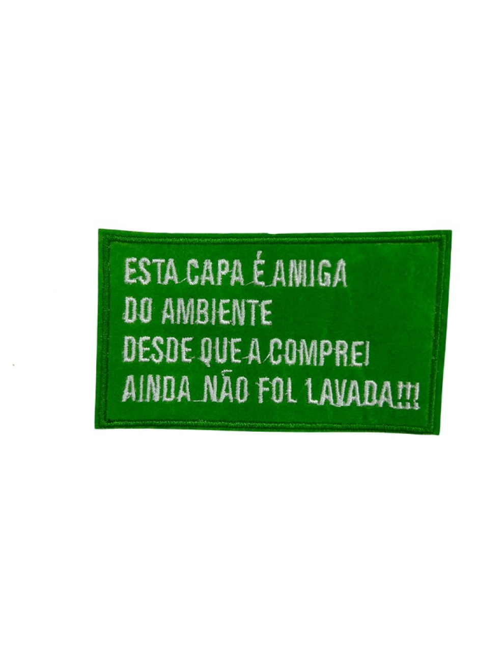 Esta  capa é amiga do ambiente 