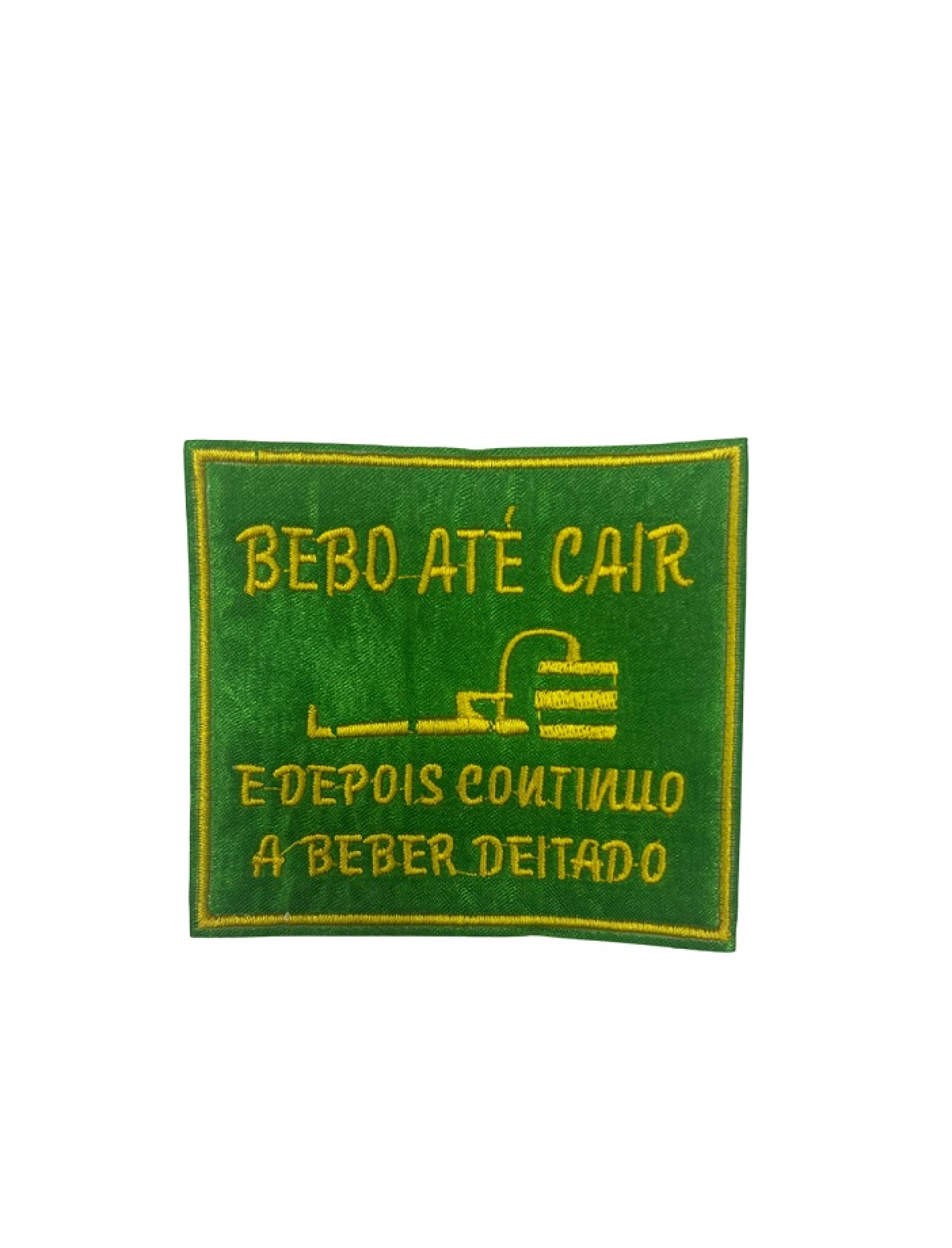 Bebo até cair e depois ...