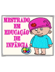 Mestrado Educação de Infância