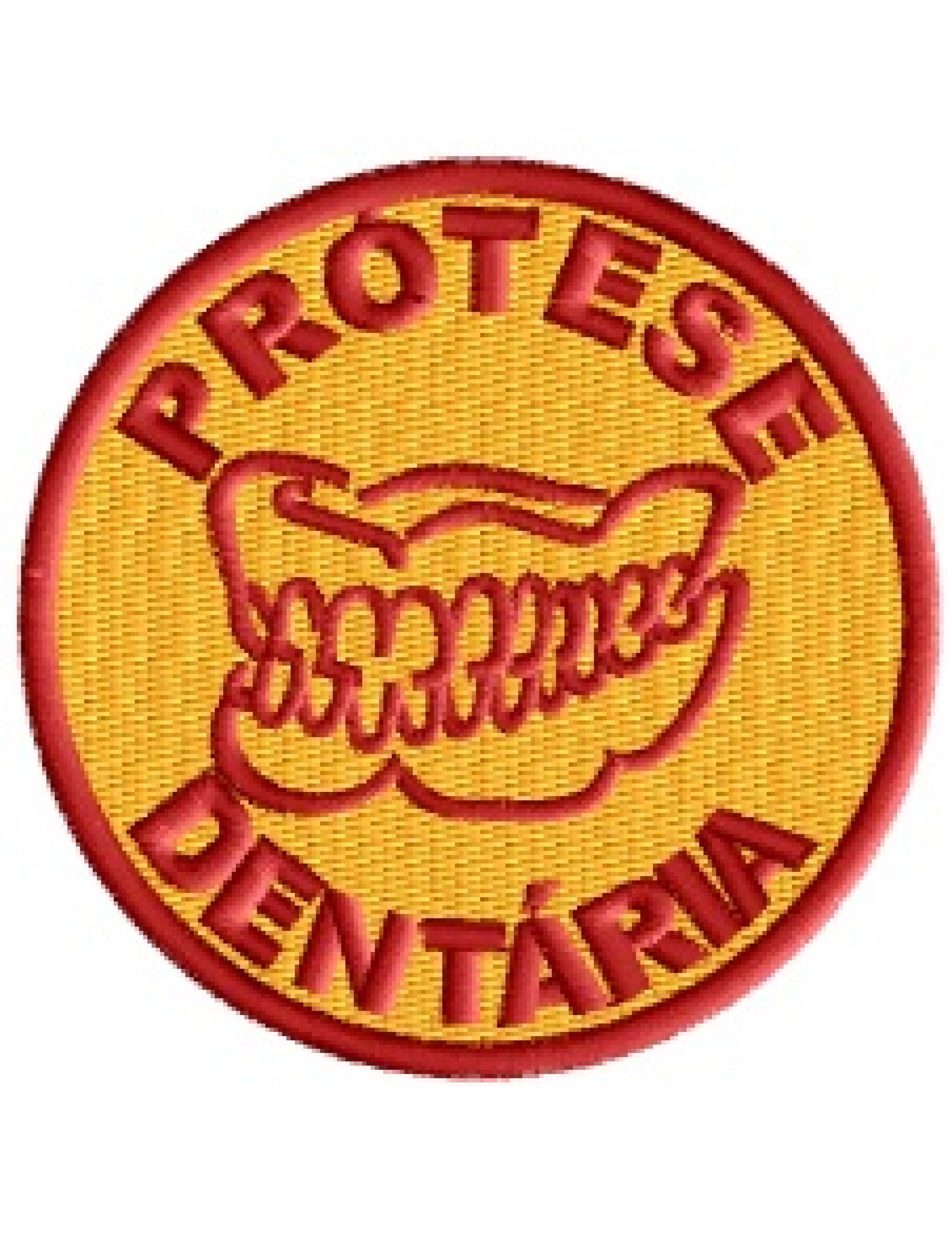 Prótese Dentária (Fundo Amarelo)
