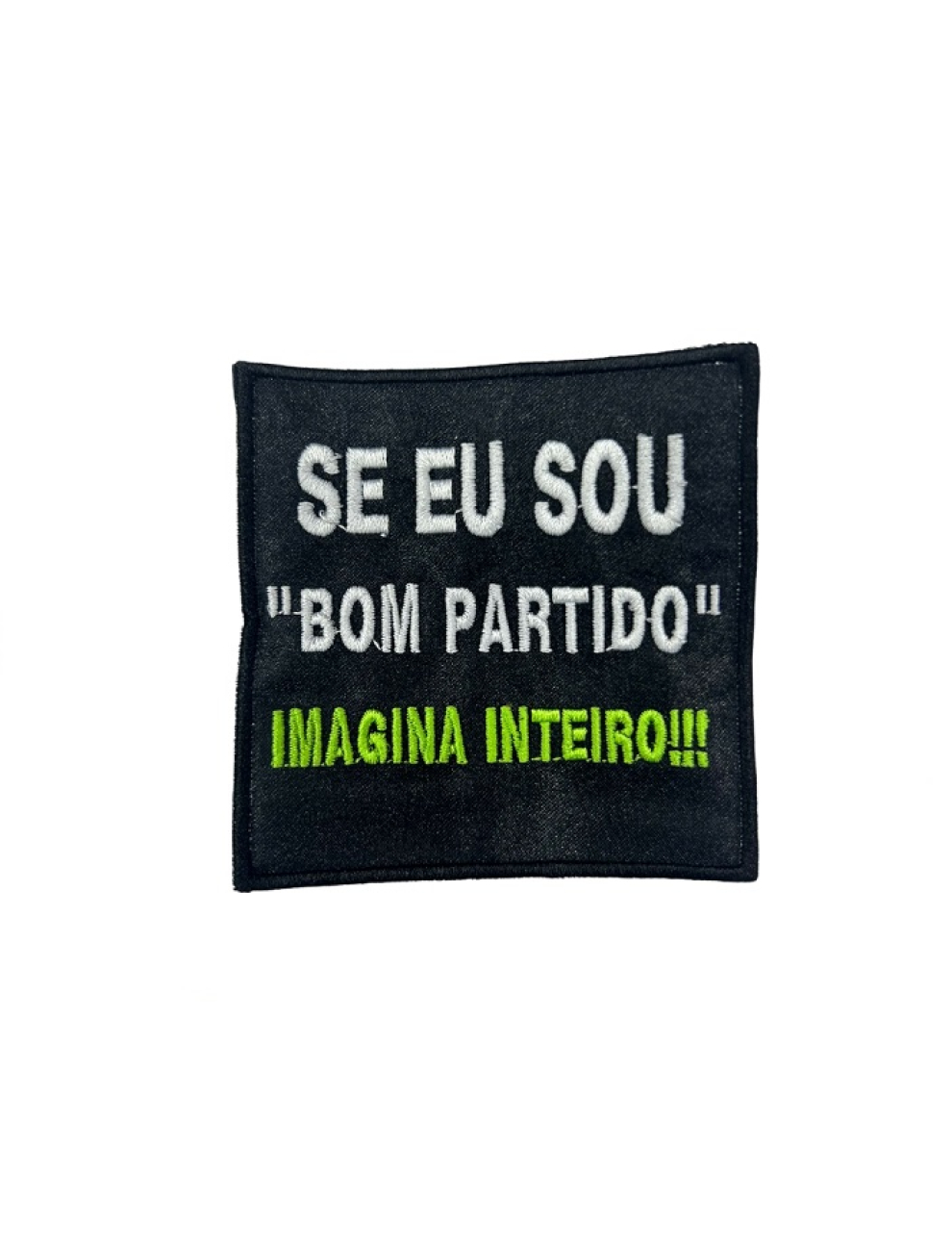 Se eu sou " bom partido" imagina inteiro  